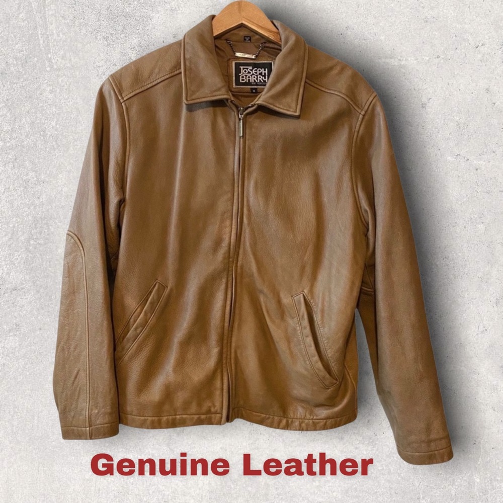 24 HRS SALE ONLY - Genuine Leather Joseph Barry by Adler Jacket Luxury J…